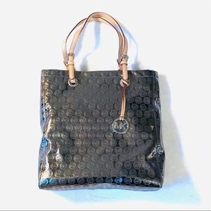 Michael Kors Jet Set NS Metallic Tote NWT